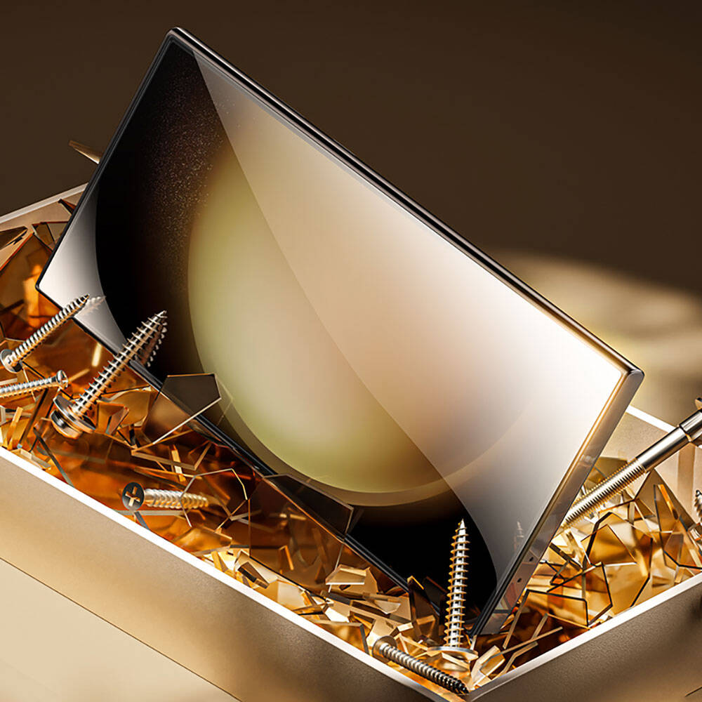 Benks Glass Warrior HD Galaxy S25 Ultra Uyumlu Ekran Koruyucu – Kolay Uygulama Aparatlı