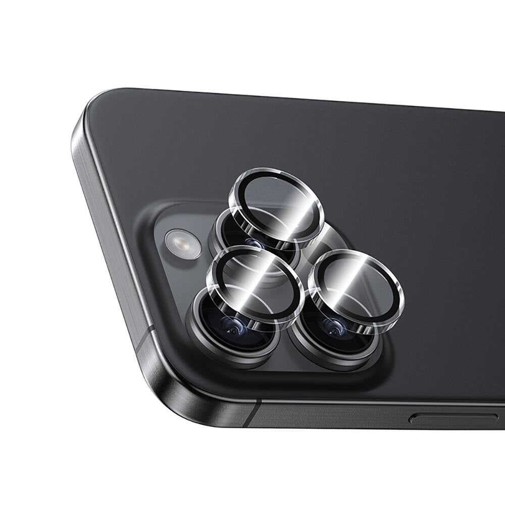 Benks AR Glass Warrior iPhone 16 Uyumlu Orijinal Lisanslı Transparan Premium Cam Kamera Lens Koruyucu