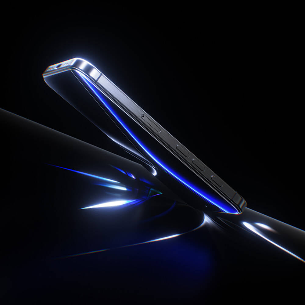 Benks Glass Warrior iPhone 16 Uyumlu Safir Coating 0.3mm Cam Ekran Koruyucu + Kolay Uygulama Aparatlı