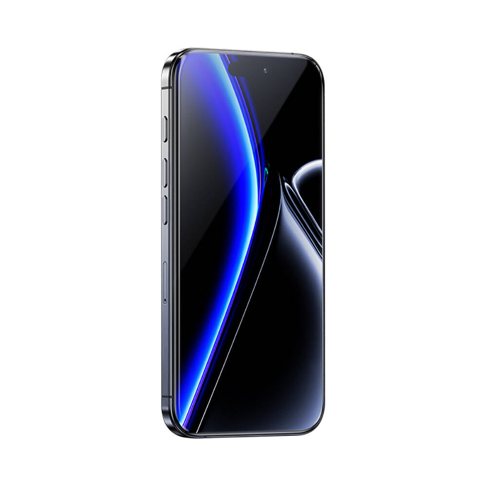 Benks Glass Warrior iPhone 16 Uyumlu Safir Coating 0.3mm Cam Ekran Koruyucu + Kolay Uygulama Aparatlı