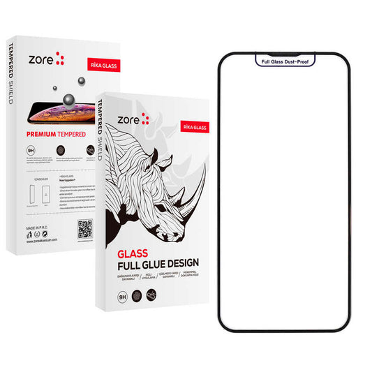 Zore Rika Premium iPhone 11 Uyumlu Temperli Cam Ekran Koruyucu
