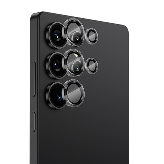 Benks Glass Warrior Galaxy S25 Ultra Uyumlu Orijinal Lisanslı Kamera Lens Koruyucu + Kolay Uygulama Aparatlı